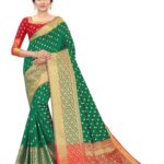 GreenArt SilkWith Blouse PiecePack of 1