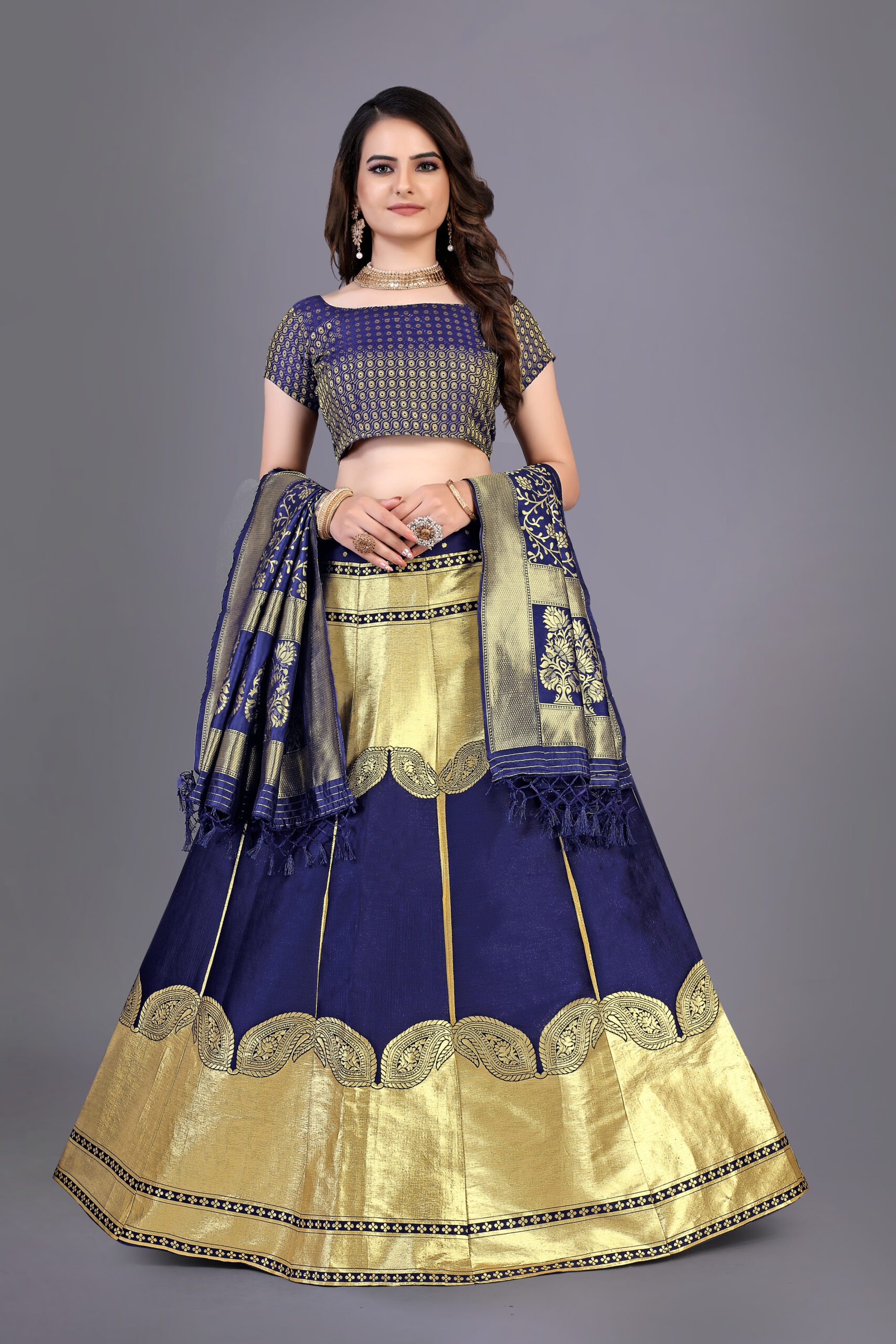 GULABO Fancy Designer Lehenga Brocade Traditional Lehenga