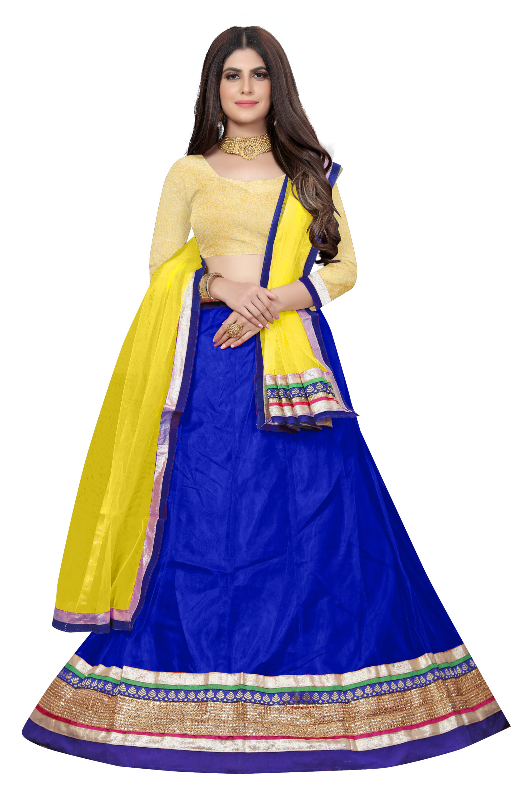 SUHANA Fancy Designer Lehenga Brocade Traditional Lehenga