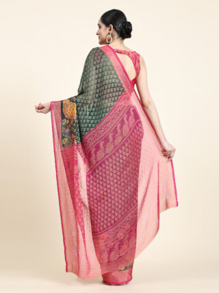 MORPANKHI-GREEN PINK(4)