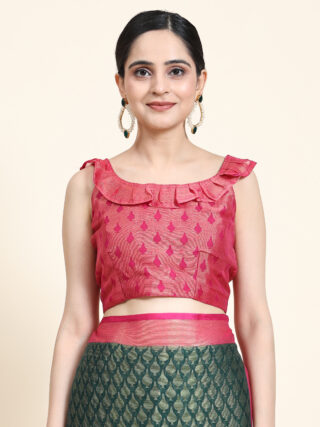 MORPANKHI-GREEN PINK(6)